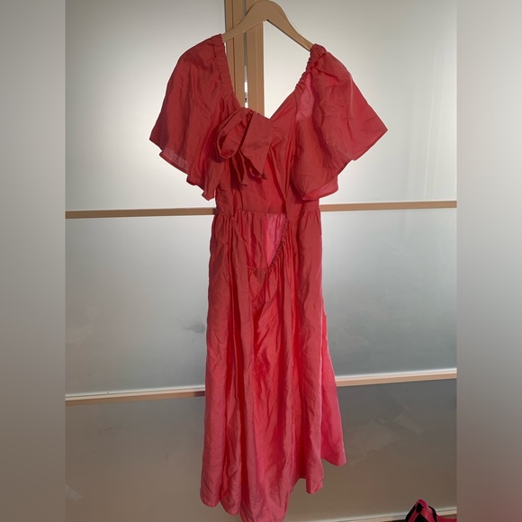 a new day sexy midi dress in bright pink. XL - Picture 3 of 5